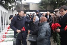 Xaçmazda 20 Yanvar faciəsi qurbanlarının əziz xatirəsi yad edilib (FOTO)