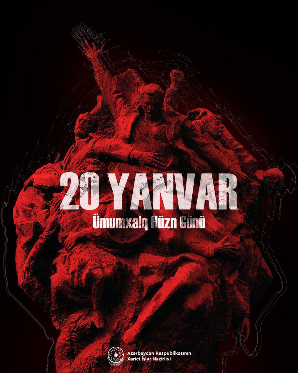 Azərbaycan Xarici İşlər Nazirliyi 20 Yanvar faciəsinin ildönümü ilə bağlı bəyanat yayıb