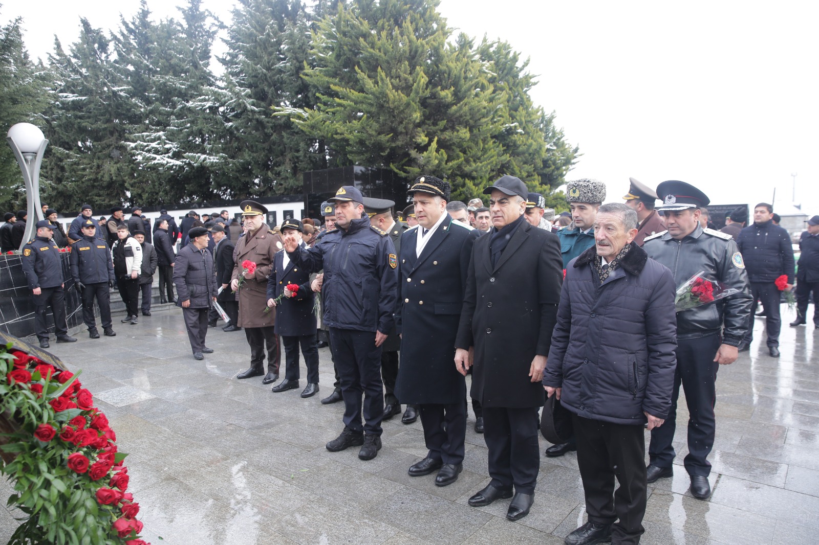 Xaçmazda 20 Yanvar faciəsi qurbanlarının əziz xatirəsi yad edilib (FOTO)