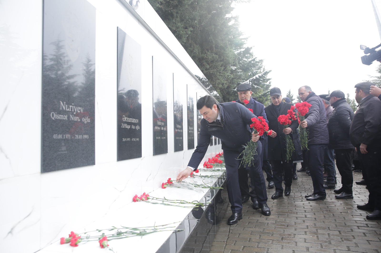 Xaçmazda 20 Yanvar faciəsi qurbanlarının əziz xatirəsi yad edilib (FOTO)