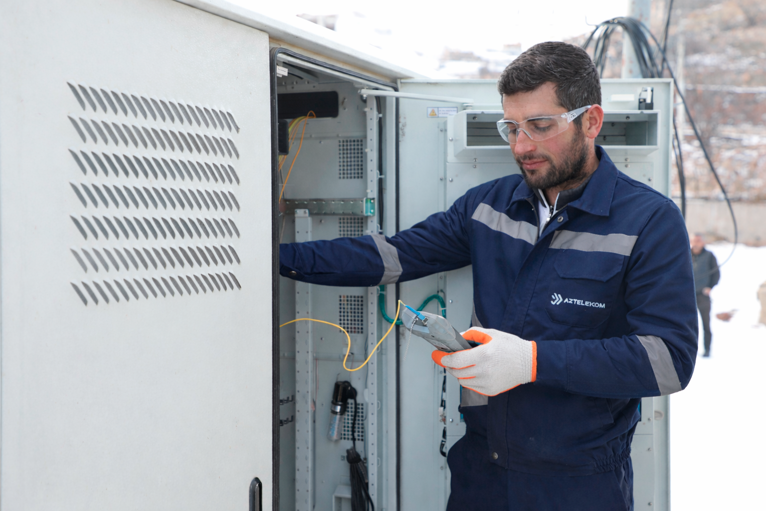 Ağdam və Kəlbəcərdəkı yaşayış məntəqələri telekommunikasiya xidmətləri ilə təmin edildi (FOTO)