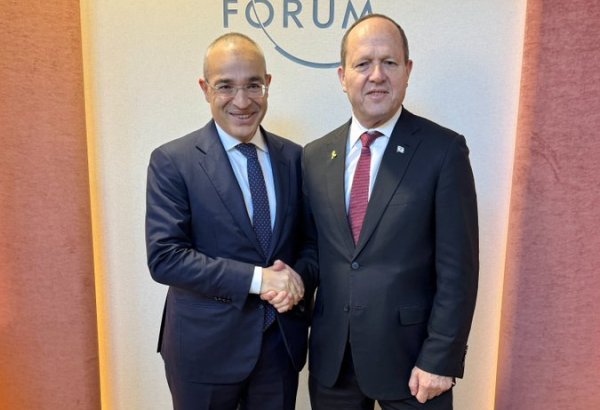 Azərbaycan və İsrail İqtisadiyyat nazirləri iqtisadi əməkdaşlığın perspektivlərini müzakirə edib