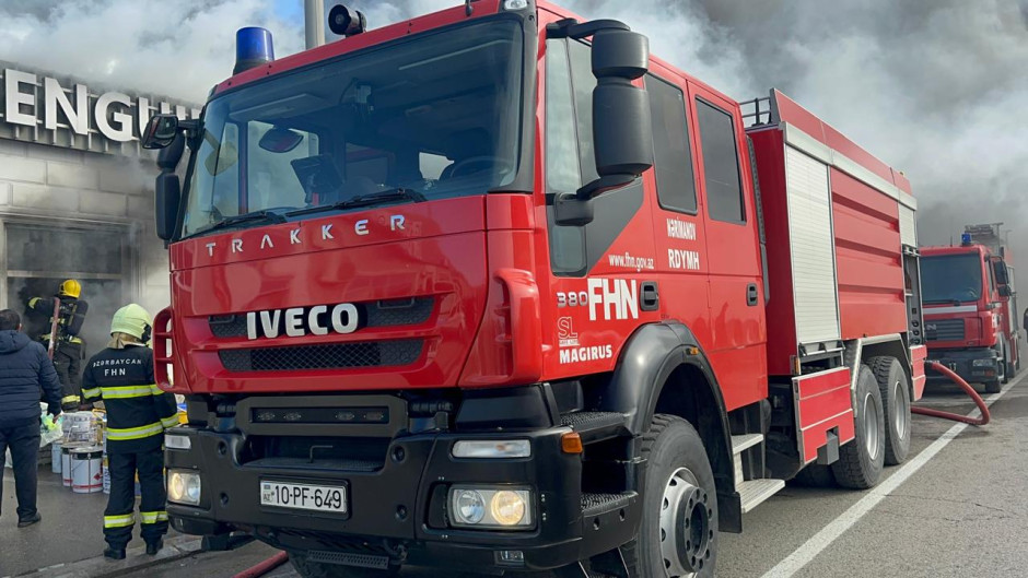 Külək Dərnəgüldə baş verən yanğının söndürülməsini çətinləşdirir (FOTO/VİDEO) (YENİLƏNİB)