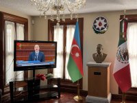 Azərbaycanın Meksikadakı səfirliyində 20 Yanvar faciəsinin qurbanlarını yad edildi (FOTO)
