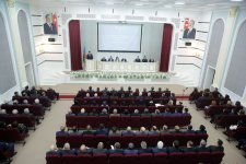 Xaçmazda 2025-ci ilin sosial-iqtisadi inkişafının yekunları və qarşıda duran vəzifələrə dair hesabat yığıncağı keçirilib (FOTO)