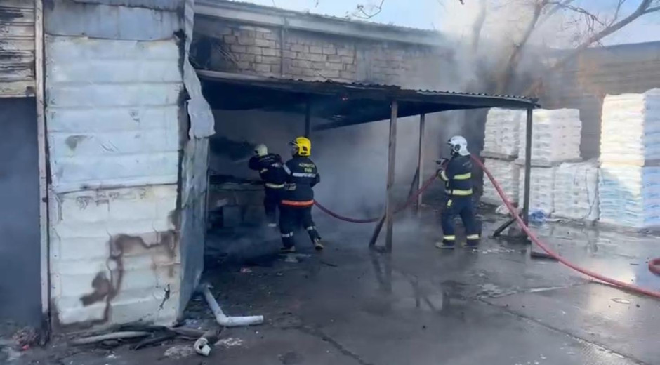 Külək Dərnəgüldə baş verən yanğının söndürülməsini çətinləşdirir (FOTO/VİDEO) (YENİLƏNİB)