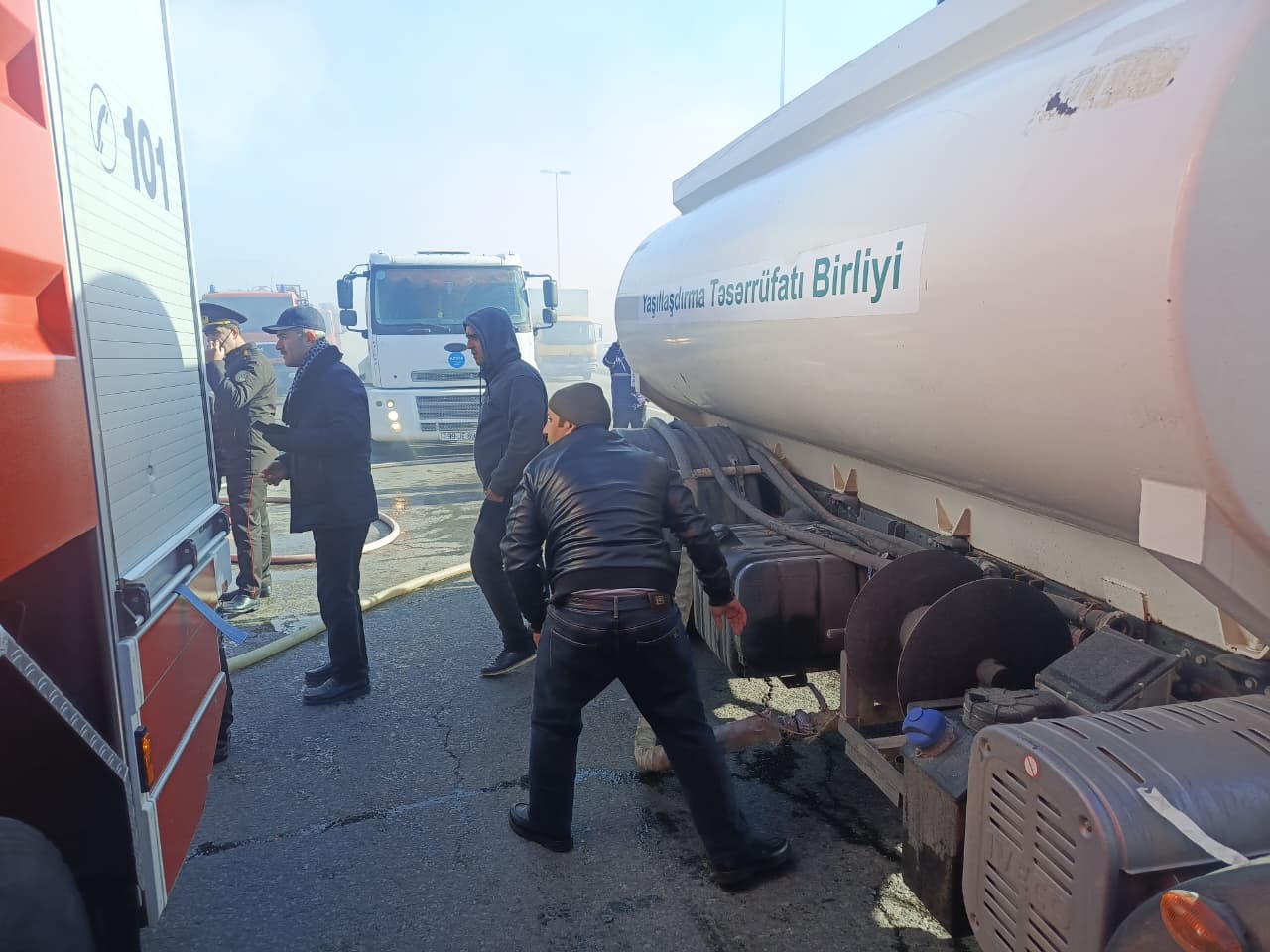 Dərnəgüldə baş verən yanğın söndürüldü (FOTO/VİDEO) (YENİLƏNİB)