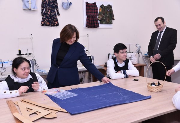 Azərbaycanda xüsusi məktəbdə ilk peşə təmayüllü sinif yaradıldı