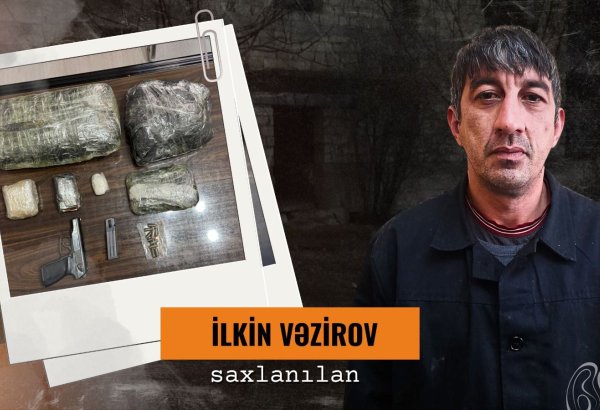 Göyçayda narkotiklərin satışı ilə məşğul olan silahlı şəxs saxlanıldı