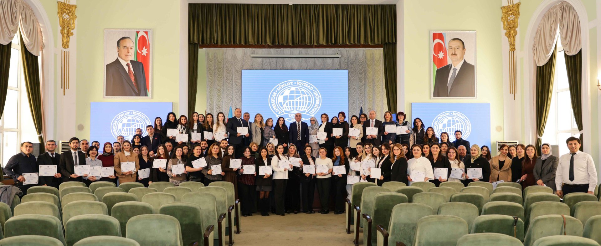 “Akademik İnkişaf və İnnovativ Tədris” Təlim Proqramın ilk iştirakçılarına sertifikatlar verilib (FOTO)