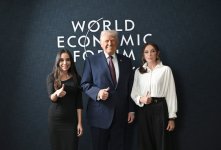 Davosda Prezident İlham Əliyev ilə Prezident Donald Tramp arasında görüş keçirilib (YENİLƏNİB) (FOTO/VİDEO)