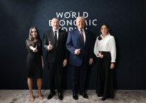 Davosda Prezident İlham Əliyev ilə Prezident Donald Tramp arasında görüş keçirilib (YENİLƏNİB) (FOTO/VİDEO)