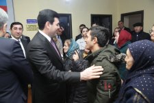 Xaçmazın Qaraqurtlu kəndində növbəti səyyar qəbul keçirilib (FOTO)