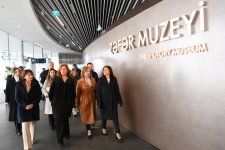 Fransina Armenqol Sosias Bakıda Zəfər parkını ziyarət etdi (FOTO)