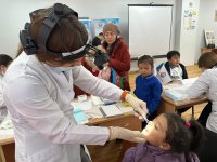 Nazirlik Ağdamın balaca sakinlərini müayinədən keçirdi (FOTO)