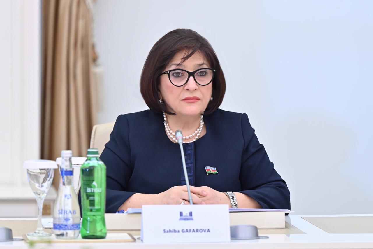 Sahibə Qafarova İspaniya Krallığı Deputatlar Konqresinin sədri ilə görüşdü