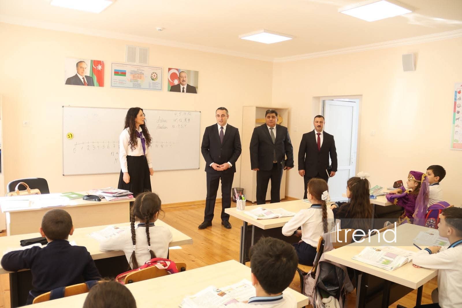 Kərkicahanda tədris prosesi bərpa edildi (FOTO)