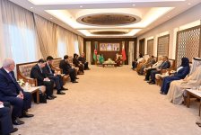 Milli Məclisin sədri Sahibə Qafarova Bəhreyn Krallığı Şura Məclisinin sədri Əli bin Saleh Al Salehlə görüşüb (FOTO)