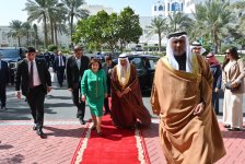 Milli Məclisin sədri Sahibə Qafarova Bəhreyn Krallığı Şura Məclisinin sədri Əli bin Saleh Al Salehlə görüşüb (FOTO)