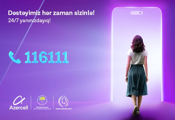 İl ərzində “Qadın Dəstək Xətti”nə müraciətlərin sayı 2,5 dəfə artıb