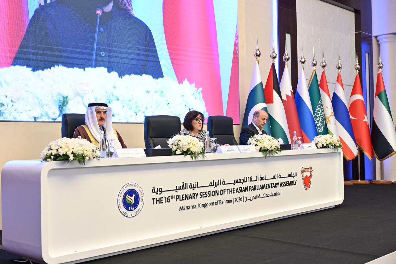 Azərbaycanın sədrliyi dövründə APA-nın parlament diplomatiyasında rolu artıb - Sahibə Qafarova (FOTO)