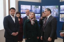 Qırmızı Qəsəbədə holokost qurbanlarının xatirəsi yad edilib (FOTO)