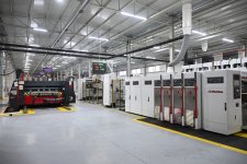 Prezident İlham Əliyev Sumqayıt Sənaye Parkında karton və qutu taralarının istehsalı müəssisəsinin açılışında iştirak edib (FOTO)