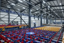 Prezident İlham Əliyev Sumqayıt Sənaye Parkında güzgü vərəqələrin istehsalı zavodunun açılışında iştirak edib