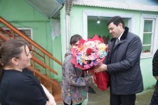 Xaçmazın icra başçısı 20 yaşı tamam olan şəhid övladını təbrik edib (FOTO)