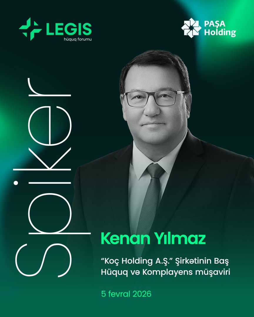 PAŞA Holding tərəfindən “LEGIS Hüquq Forumu” təşkil ediləcək (FOTO)