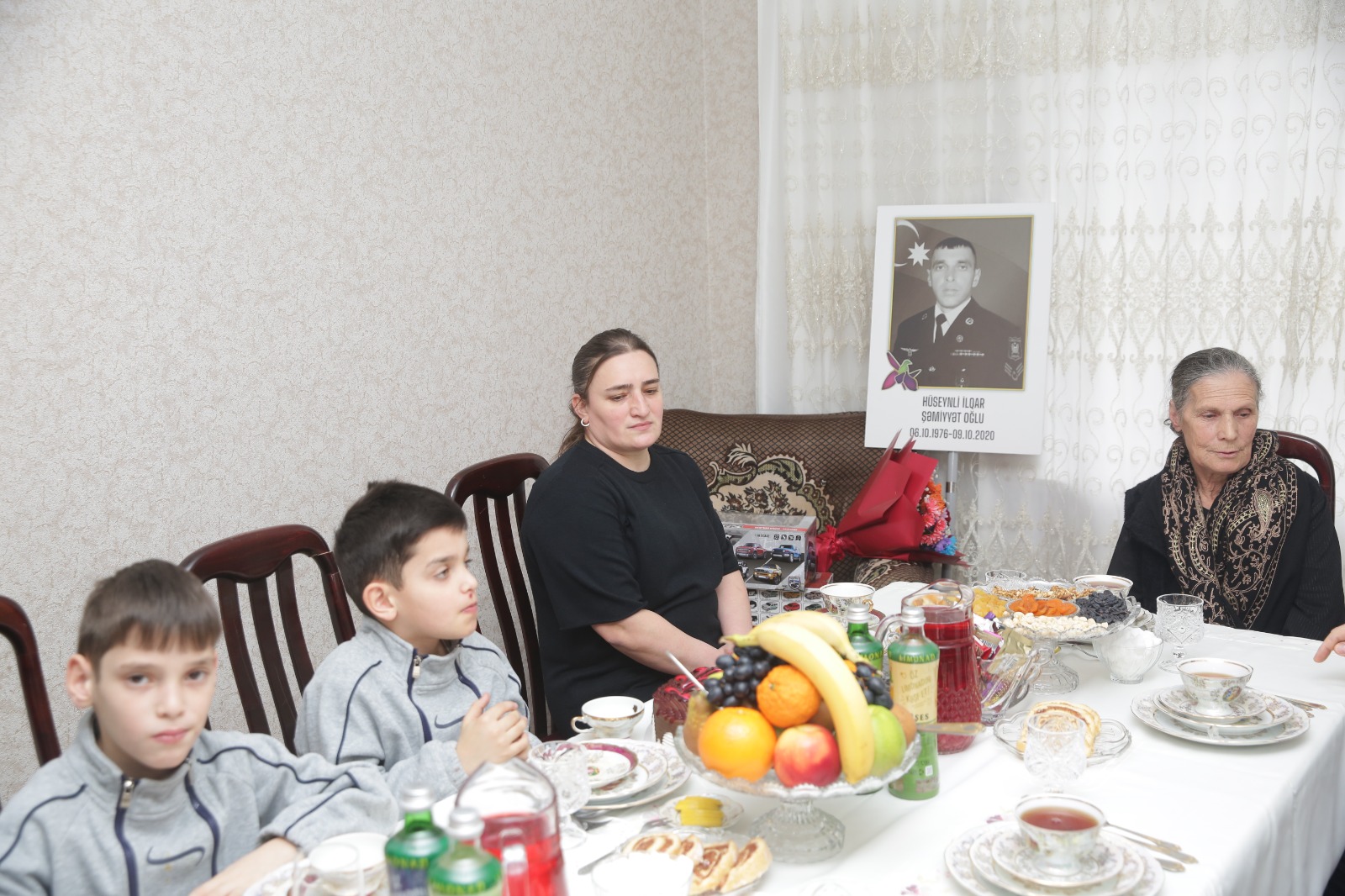 Xaçmazın icra başçısı 20 yaşı tamam olan şəhid övladını təbrik edib (FOTO)