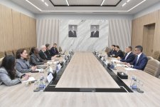 Rəşad Nəbiyev Dünya Bankının Avropa və Mərkəzi Asiya Regionu üzrə infrastruktur direktoru ilə görüşüb (FOTO)