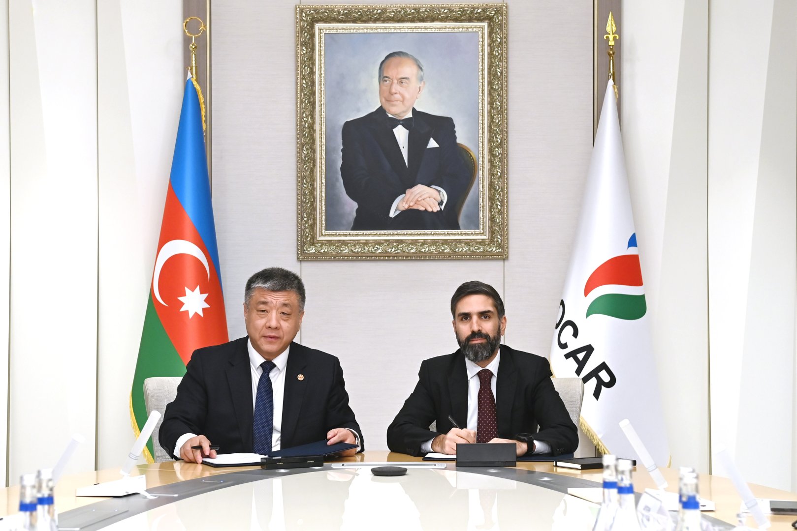 SOCAR ilə "CITIC Construction Co.,Ltd." arasında Çərçivə Sazişi imzalanıb (FOTO)