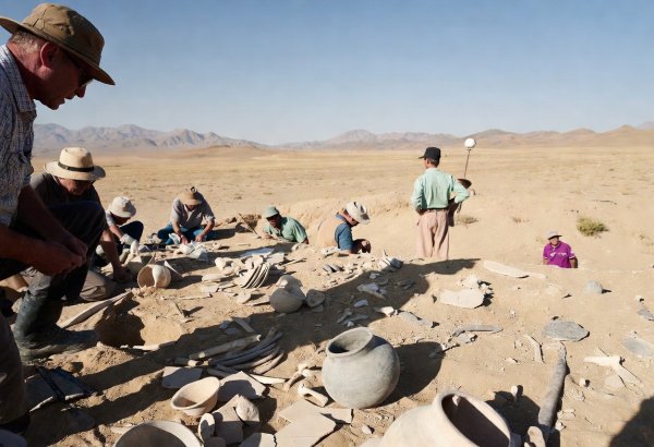 Qərb sahilində minlərlə qədim artefaktı oğurlamaqda şübhəli bilinən şəxs saxlanılıb (FOTO)
