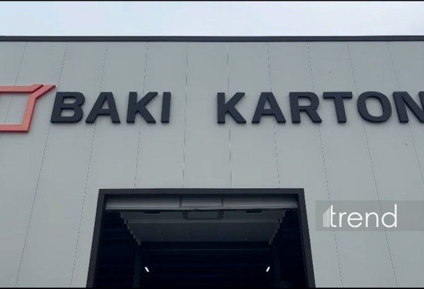 Sumqayıt Sənaye Parkında ildə 55 mln. kvadratmetr karton və qutu tarası istehsal ediləcək (FOTO/VİDEO)