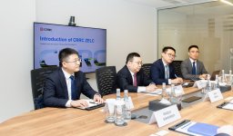 AZCON Holding-in icraçı direktoru Şahin Babayev Çinin “Zhuzhou Locomotive” şirkətinin nümayəndə heyəti ilə görüş keçirib (FOTO)