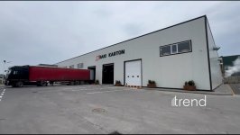 Sumqayıt Sənaye Parkında ildə 55 mln. kvadratmetr karton və qutu tarası istehsal ediləcək (FOTO/VİDEO)