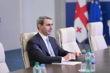 BTQ xətti üzrə yükdaşımaların həcminin artırılması məsələsi müzakirə olunub (FOTO)