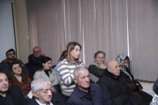 Xaçmaz şəhərində sakinlərin müraciət və təklifləri dinlənilib (FOTO)