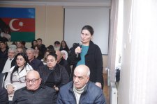Xaçmaz şəhərində sakinlərin müraciət və təklifləri dinlənilib (FOTO)