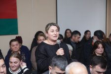 Xaçmaz şəhərində sakinlərin müraciət və təklifləri dinlənilib (FOTO)