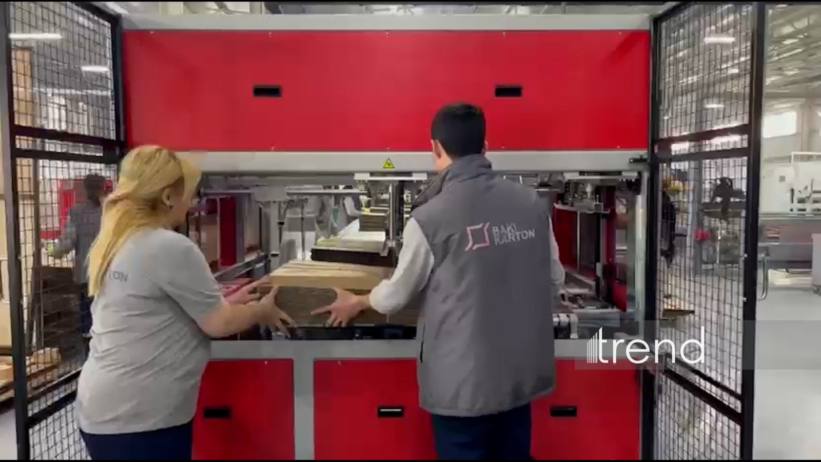 Sumqayıt Sənaye Parkında ildə 55 mln. kvadratmetr karton və qutu tarası istehsal ediləcək (FOTO/VİDEO)