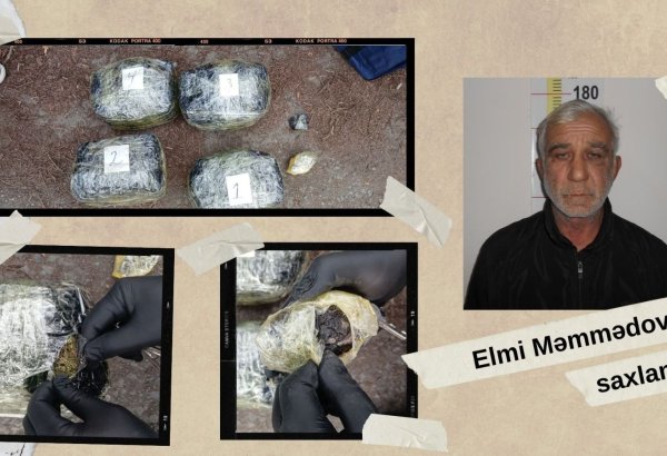 Keçmiş məhkumdan 5 kiloqrama yaxın narkotik vasitə aşkarlandı