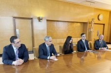 Heydər Əliyev Fondunun vitse-prezidenti Leyla Əliyeva BMT-nin Cenevrədəki ofisinin baş direktoru ilə görüşüb (FOTO)