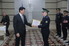 Xaçmaz rayonunda gömrük işçilərinin peşə bayramı qeyd edildi (FOTO)