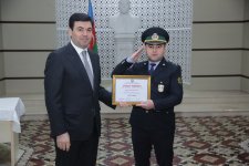 Xaçmaz rayonunda gömrük işçilərinin peşə bayramı qeyd edildi (FOTO)