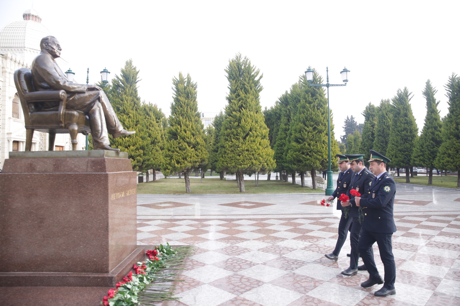 Xaçmaz rayonunda gömrük işçilərinin peşə bayramı qeyd edildi (FOTO)