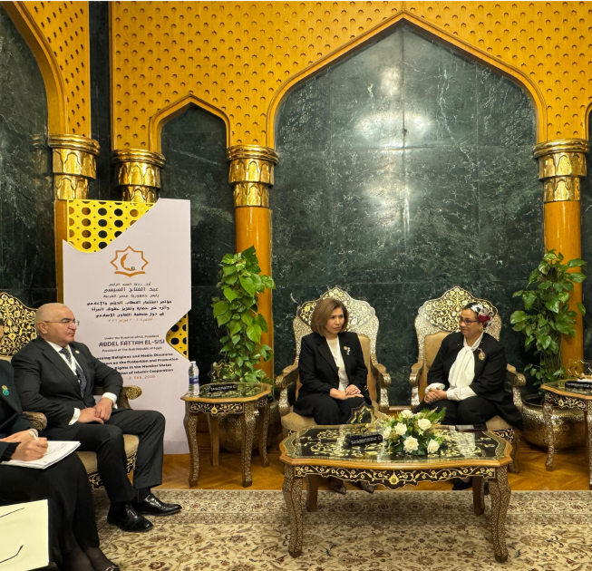 Azərbaycanla Misir arasında qadın hüquqları sahəsində əməkdaşlığın genişləndirilməsi müzakirə edilib (FOTO)