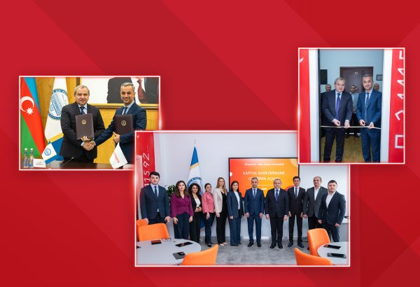 Ölkənin birinci bankı və birinci universiteti arasında memorandum imzalandı
