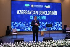 Xankəndidə Azərbaycan Gənclər Forumunun 30 illiyi münasibəti ilə qala gecəsi keçirilir (FOTO)
